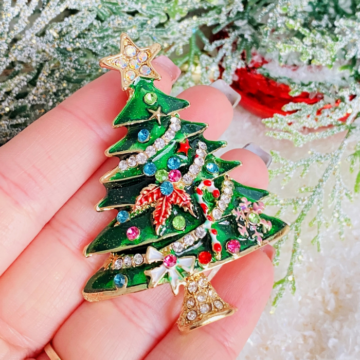 Brosa Brad de Craciun, Brosa Statement, Brose Femei [4]