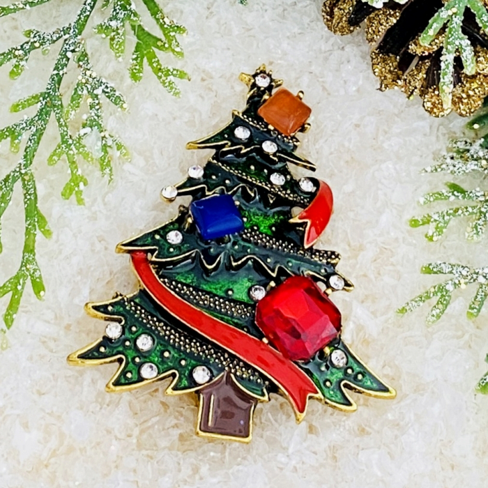 Brosa Brad Impodobit Craciun, Brosa Statement, Brose Femei [7]