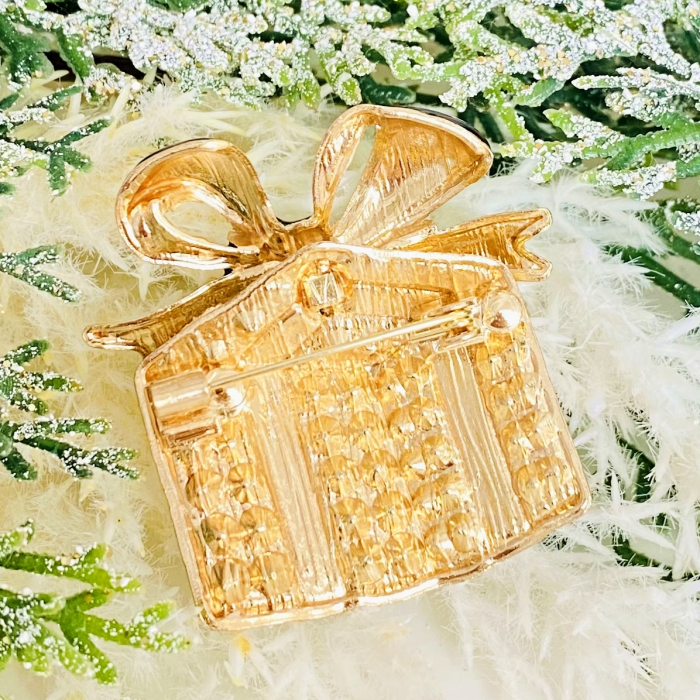 Brosa Cadou Craciun Verde, Brosa Statement, Brose Femei [8]