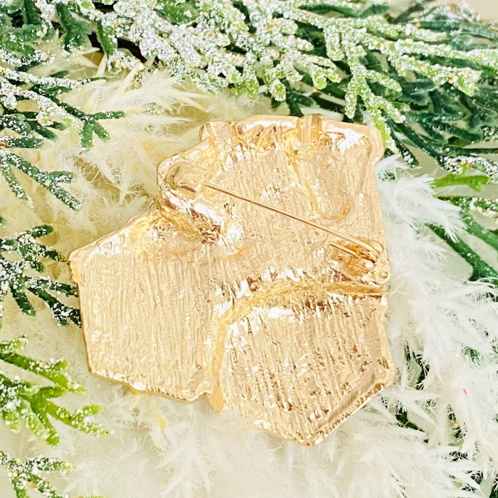 Brosa Cadouri Colorate Craciun, Brosa Statement, Brose Femei [8]