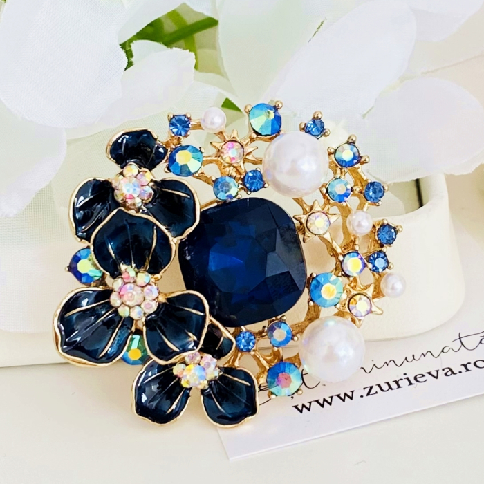 Brosa Albastra, Brose Dama, Brose Elegante [3]