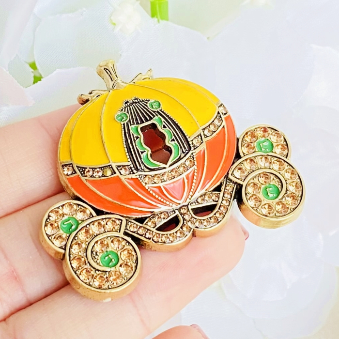 Brosa Trasura Dovleac Cenusareasa, Brosa Statement Dama Femei [5]