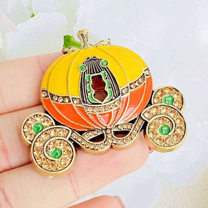 Brosa Trasura Dovleac Cenusareasa, Brosa Statement Dama Femei [2]