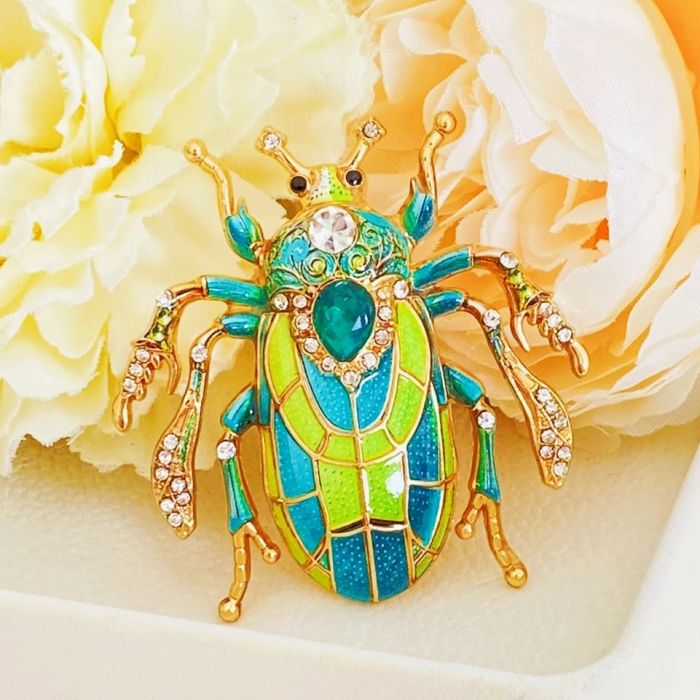 Brosa Scarabeu Verde, Brose Dama, Brose Gandaci [3]