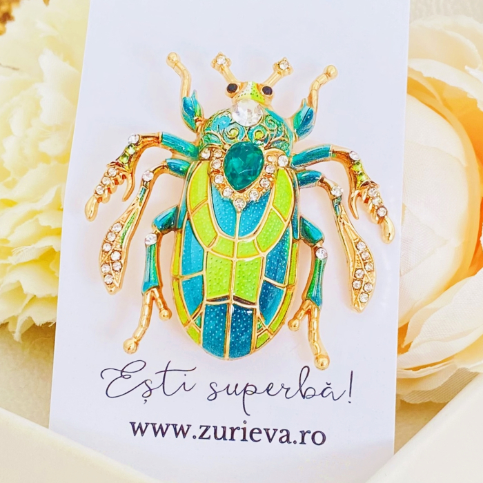Brosa Scarabeu Verde, Brose Dama, Brose Gandaci [5]