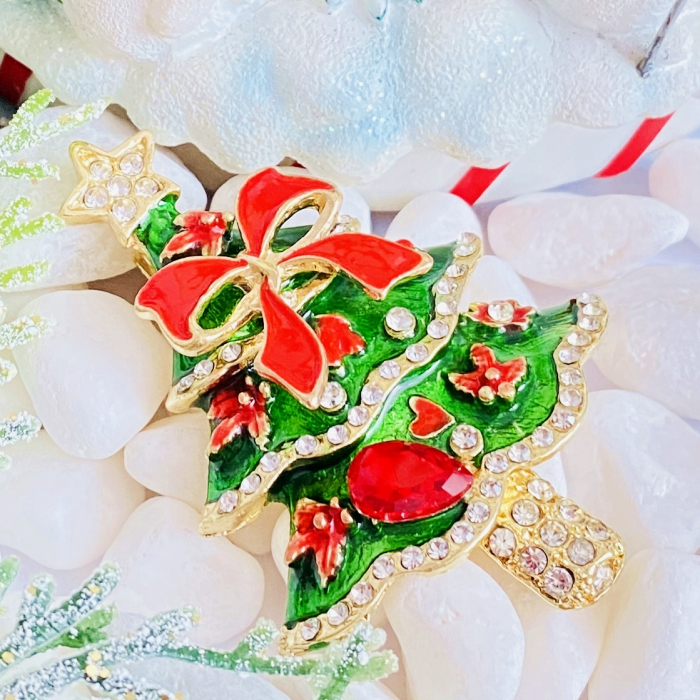 Brosa Brad Craciun Funda, Brose Craciun, Brosa Statement, Brose Femei [9]