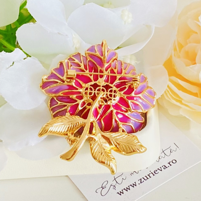 Brosa Bujor Roz, Brose Dama, Brose Elegante [10]