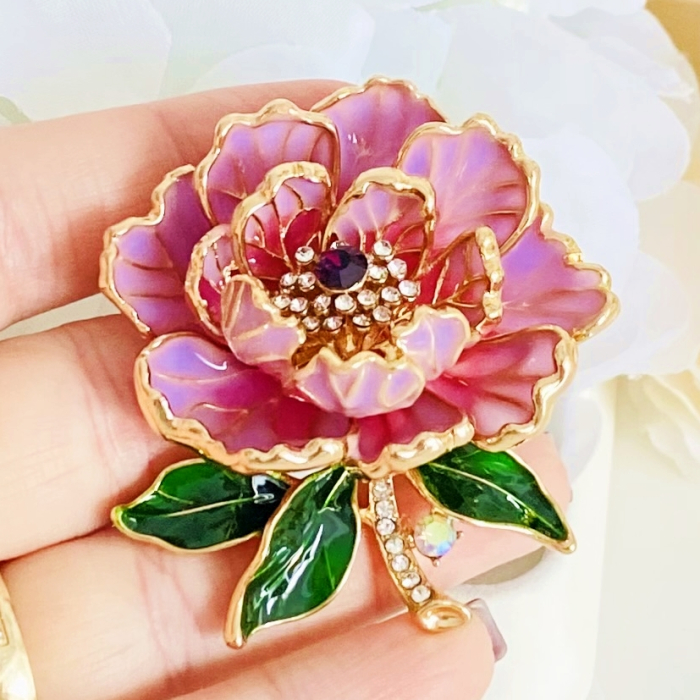 Brosa Bujor Roz, Brose Dama, Brose Elegante [4]