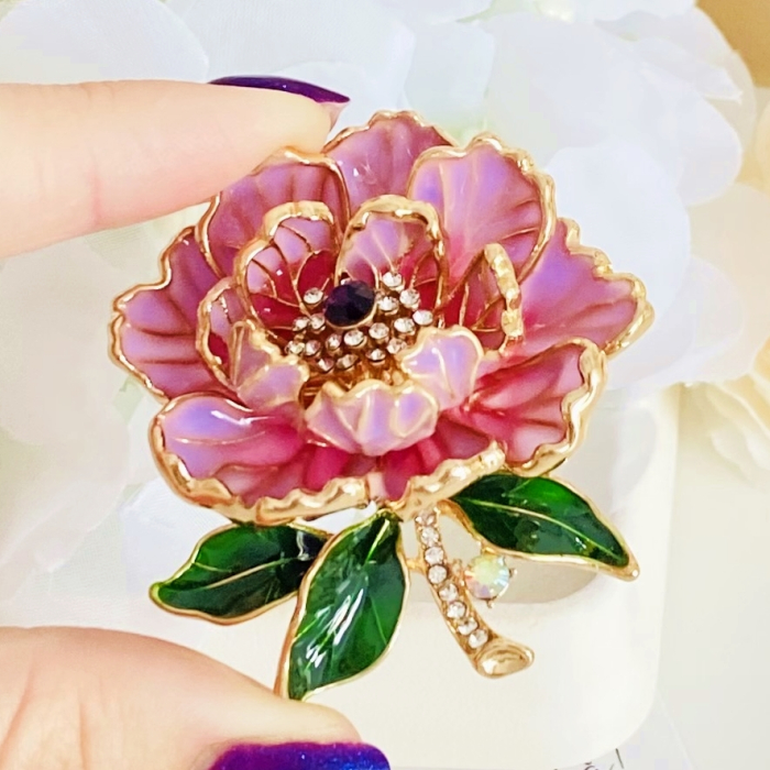 Brosa Bujor Roz, Brose Dama, Brose Elegante [2]