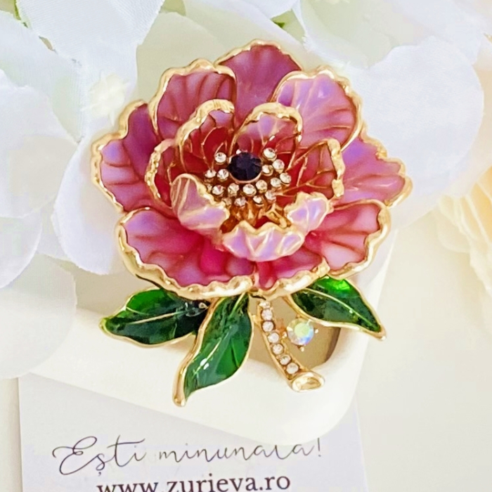 Brosa Bujor Roz, Brose Dama, Brose Elegante [3]