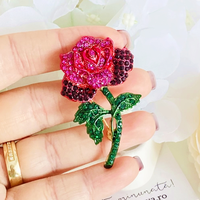 Brosa Trandafir Roz, Brose Dama, Brose Elegante [4]
