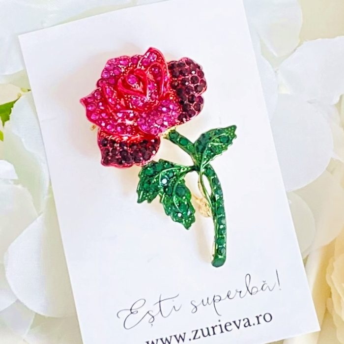 Brosa Trandafir Roz, Brose Dama, Brose Elegante [3]