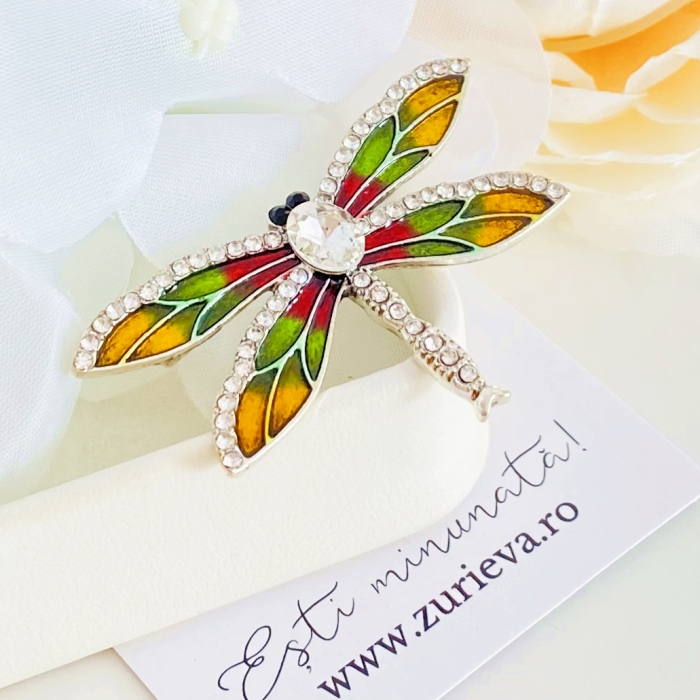 Brosa Libelula Colorata, Brose Dama, Brose Elegante [4]