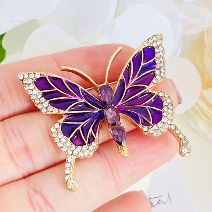 Brosa Fluturas Mov, Brose Dama, Brose Elegante [4]