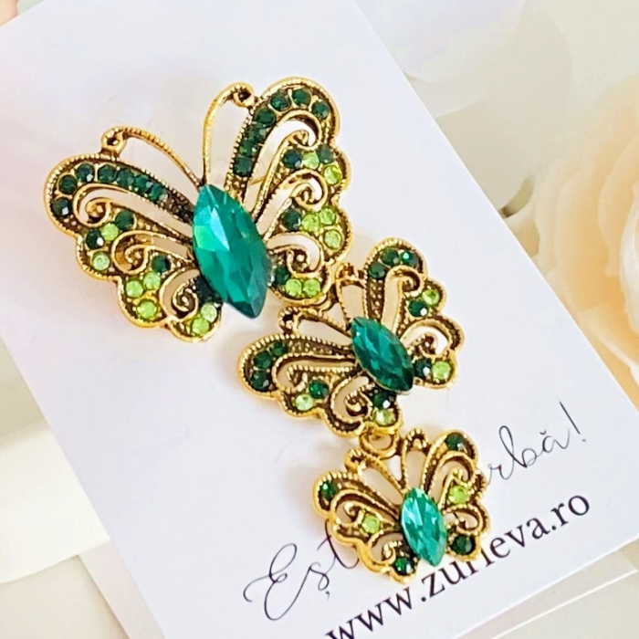 Brosa Fluturasi Verzi, Brose Dama, Brose Elegante [7]