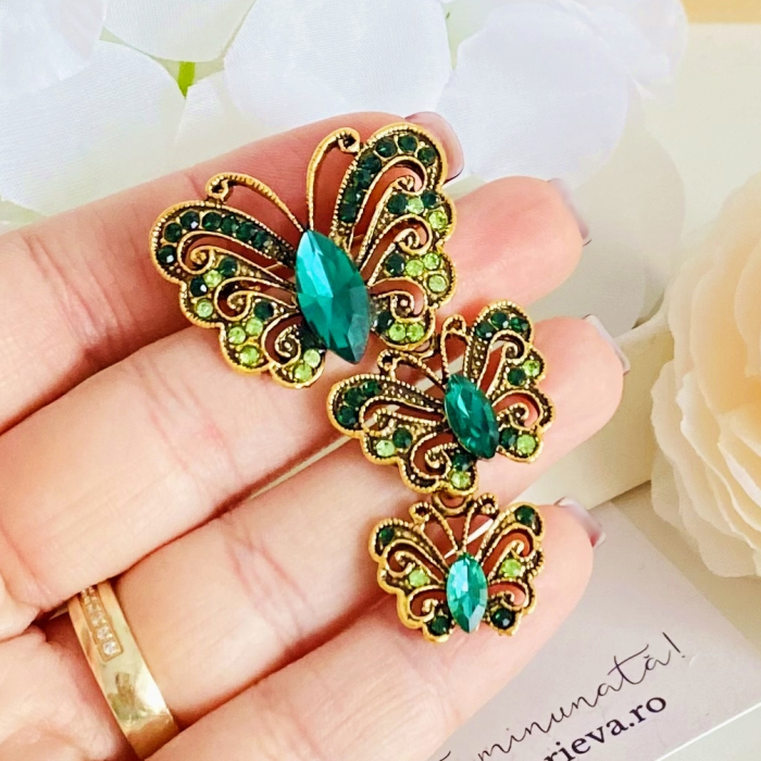 Brosa Fluturasi Verzi, Brose Dama, Brose Elegante [2]