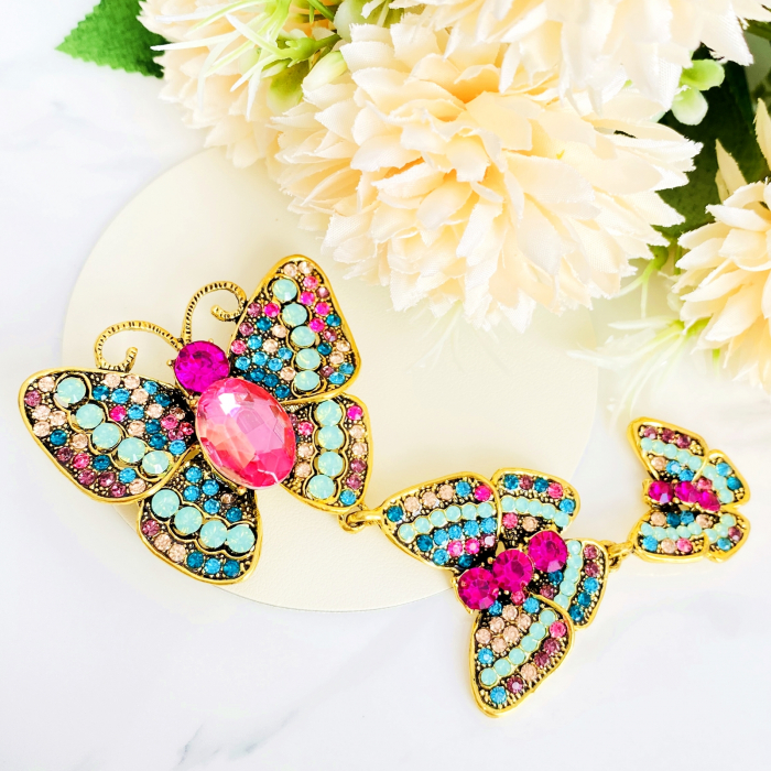 Brosa Fluture Multicolor, Brose Dama, Brose Elegante [3]