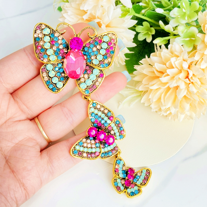 Brosa Fluture Multicolor, Brose Dama, Brose Elegante [2]