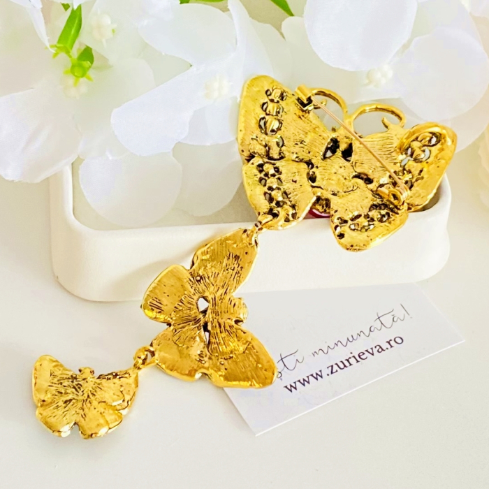 Brosa Fluture Multicolor, Brose Dama, Brose Elegante [9]