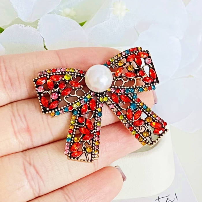 Brosa Funda Cristale Colorate, Brose Dama, Brose Elegante [2]