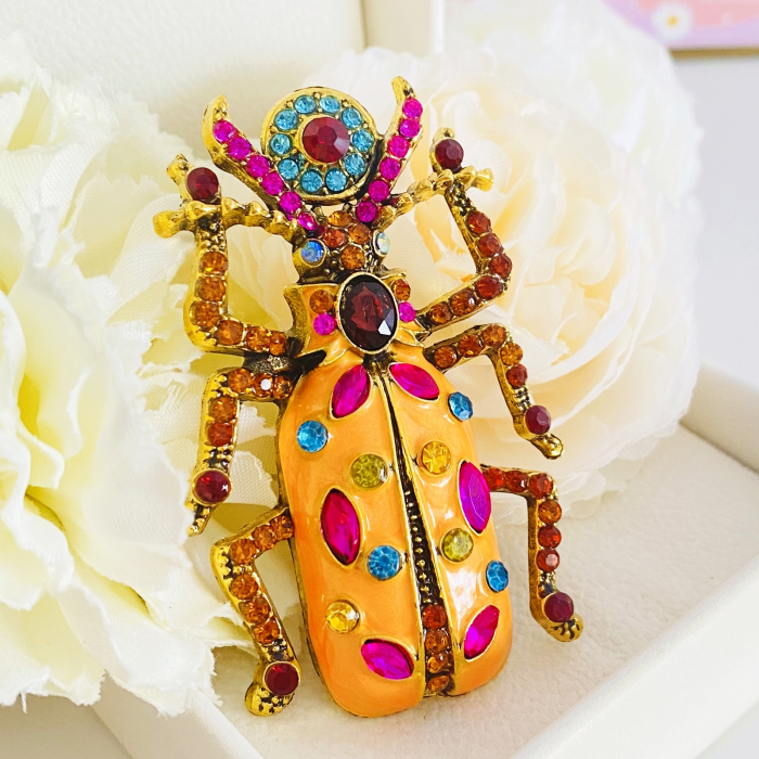 Brosa Scarabeu Cristale, Brose Dama, Brose Mari Elegante [2]