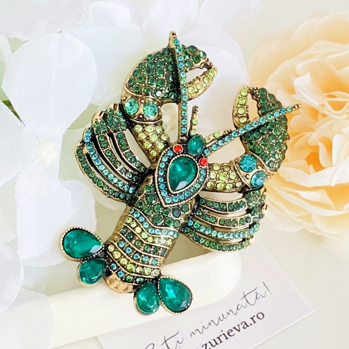 Brosa Homar Verde, Brose Dama, Brose Elegante [4]