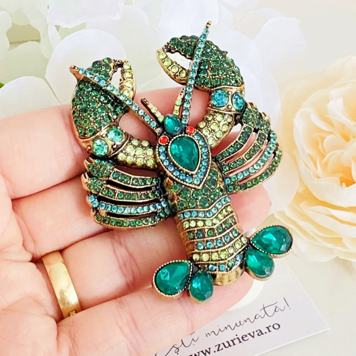 Brosa Homar Verde, Brose Dama, Brose Elegante [3]