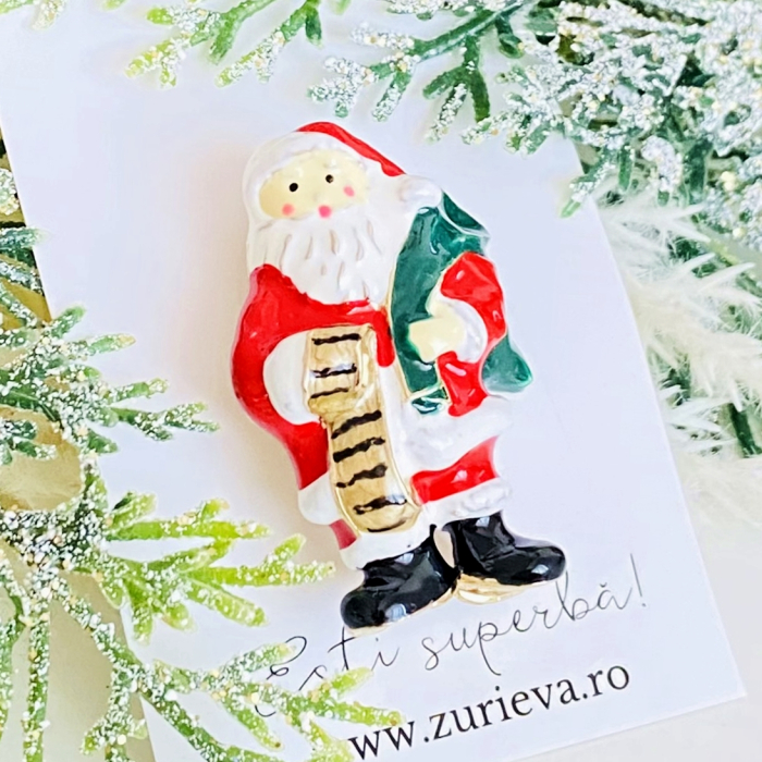 Brosa Mos Craciun, Brosa Statement, Brose Femei [1]