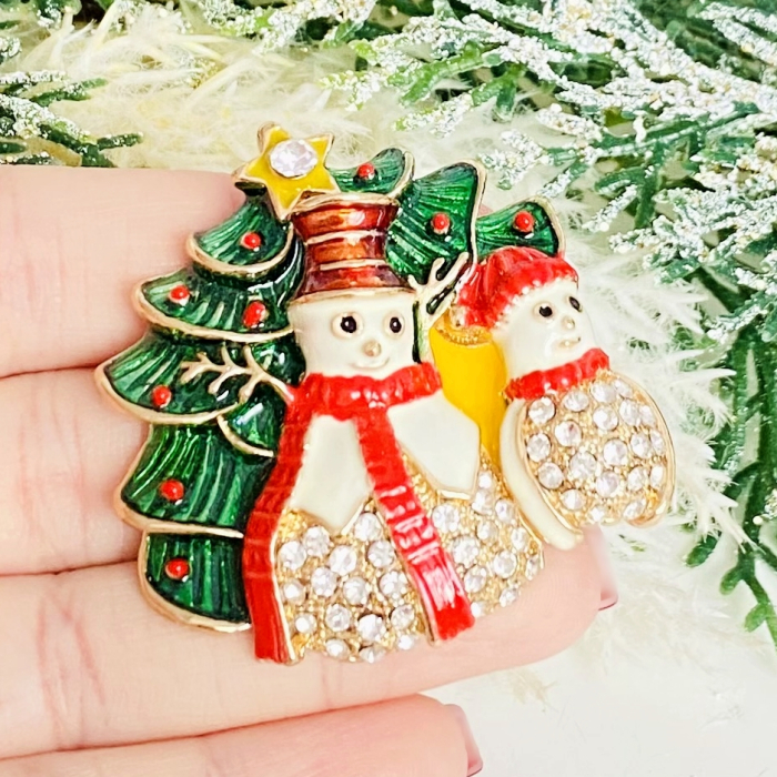 Brosa Om Zapada & Brad Craciun, Brosa Statement, Brose Femei [2]