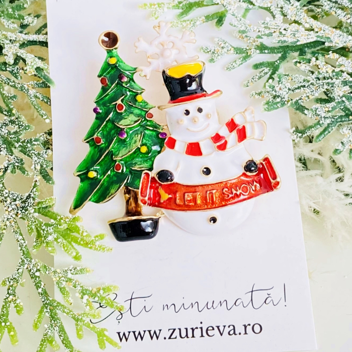 Brosa Om Zapada & Brad, Brosa Statement, Brose Femei [7]