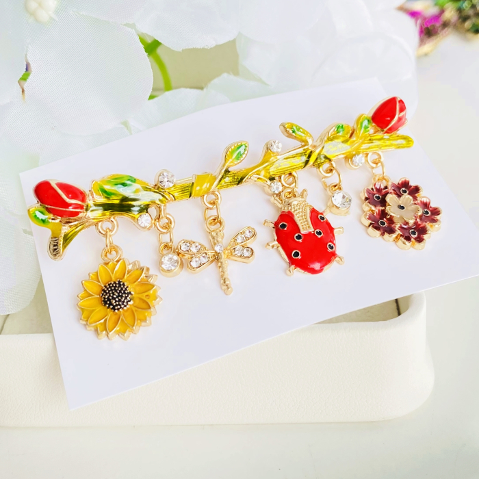 Brosa Flori & Insecte, Brosa Dama Femei [7]