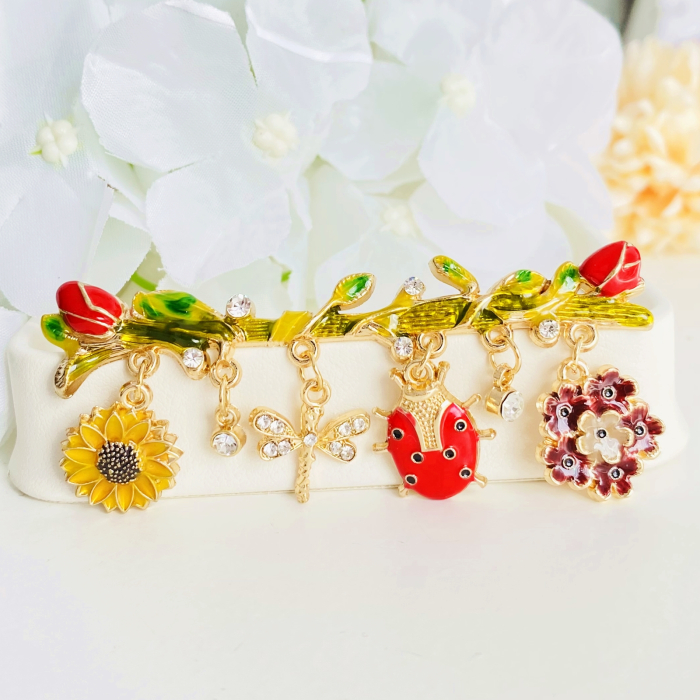 Brosa Flori & Insecte, Brosa Dama Femei [1]