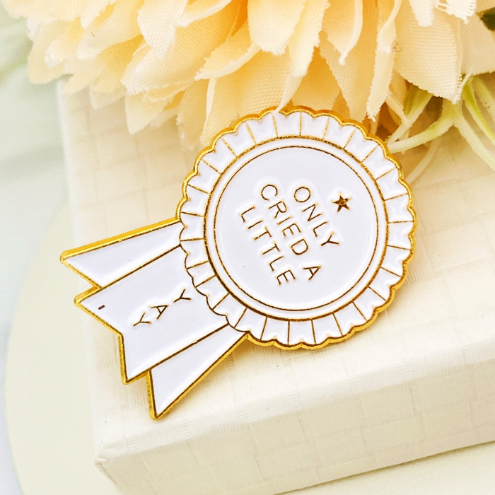 Brosa Pin Only Cried A Little, Brosa Dama Femei [2]