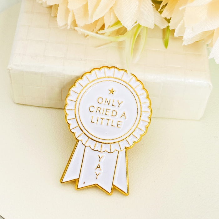Brosa Pin Only Cried A Little, Brosa Dama Femei [3]