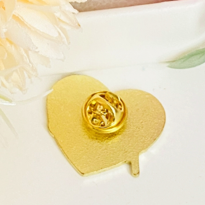 Brosa Pin Inima Roz Girl Power, Brosa Dama Femei [5]