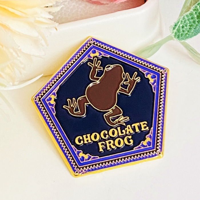 Brosa Pin Chocolate Frog Harry Potter, Brosa Dama Femei [4]
