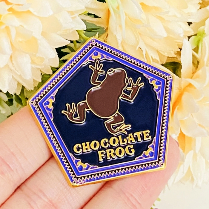 Brosa Pin Chocolate Frog Harry Potter, Brosa Dama Femei [2]