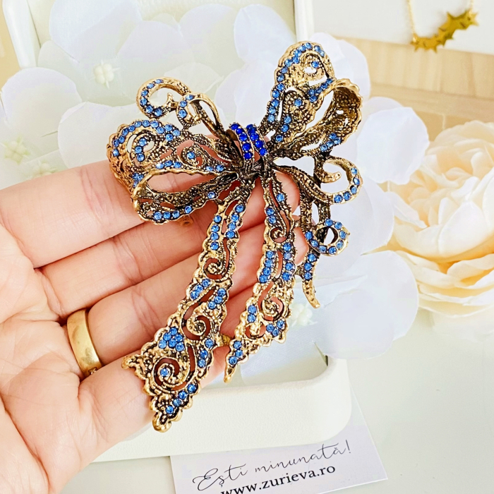 Brosa Funda Albastra XL, Brose Dama, Brose Elegante [8]