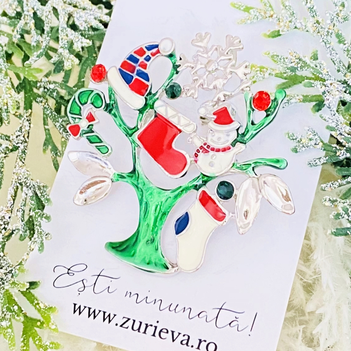 Brosa Pom Craciun, Brosa Statement, Brose Femei [8]