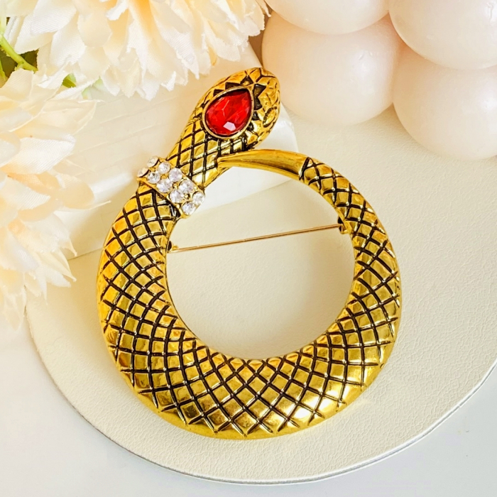Brosa Sarpe Auriu, Brose Dama, Brose Elegante [1]