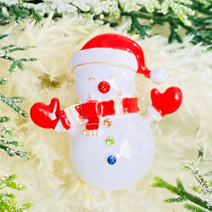 Brosa Om Zapada Manusi Rosii, Brosa Statement, Brose Femei [8]