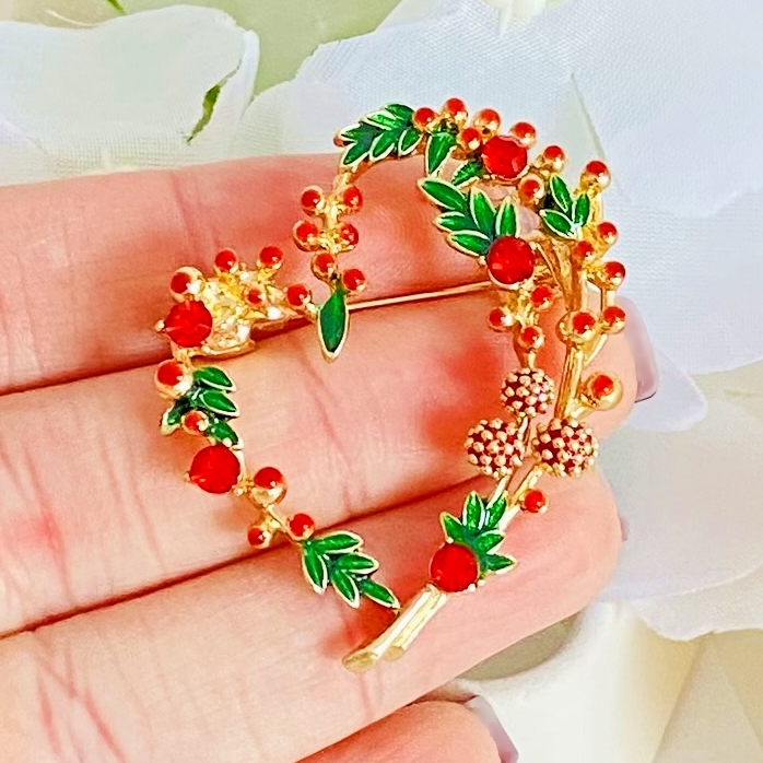 Brosa Inima Fragi, Brose Dama, Brose Elegante [2]