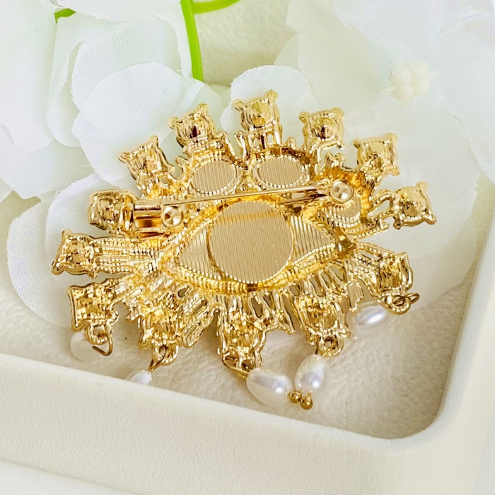 Brosa Ochi Albastru, Brosa Dama Femei [6]