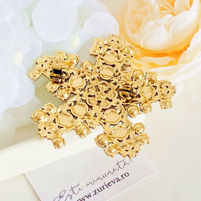 Brosa Stea Maro & Perle, Brose Dama, Brose Elegante [7]