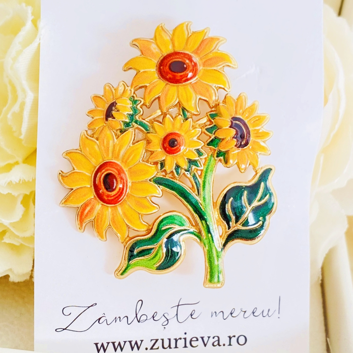 Brosa Floarea Soarelui, Brose Dama, Brose Flori [8]