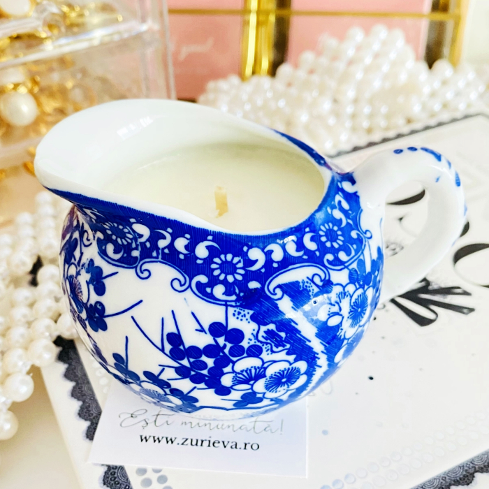 Lumanare Parfumata Lavanda & Santal, Lumanari Parfumate Ceara Soia Handmade [4]