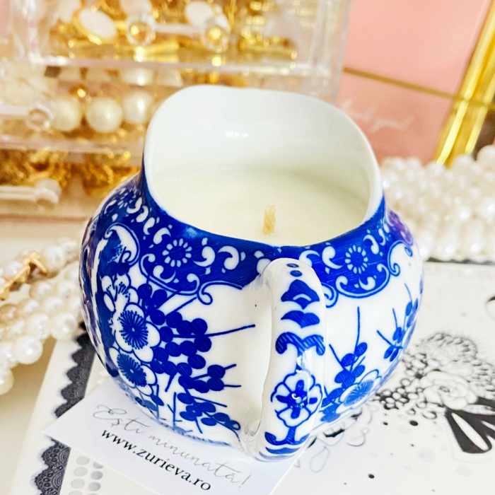 Lumanare Parfumata Lavanda & Santal, Lumanari Parfumate Ceara Soia Handmade [9]