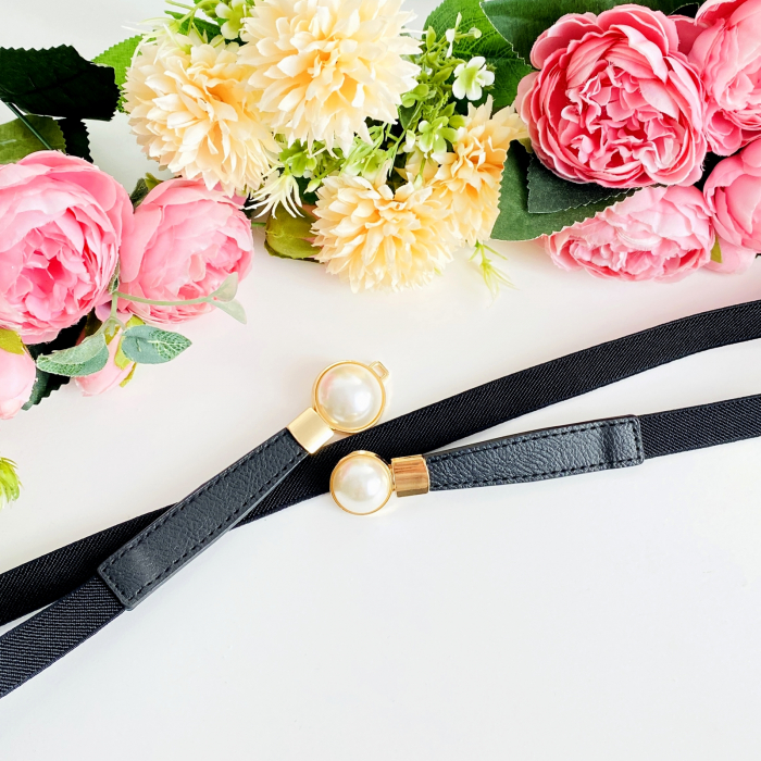 Centura Elastica - Catarama Aurie, Curea Dama, Curele Femei [5]