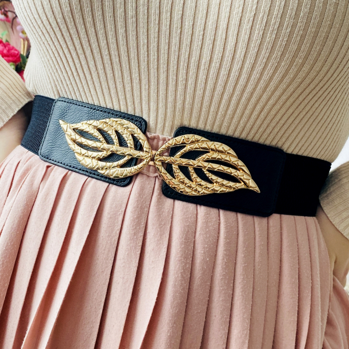 Centura Elastica - Catarama Aurie, Curea Dama, Curele Femei [2]