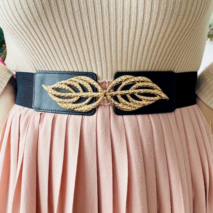 Centura Elastica - Catarama Aurie, Curea Dama, Curele Femei [8]